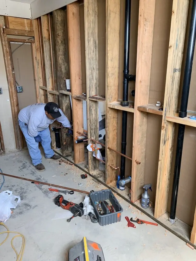 Commercial rough-in plumbing for Water Heater Replacement in Pendair Heights